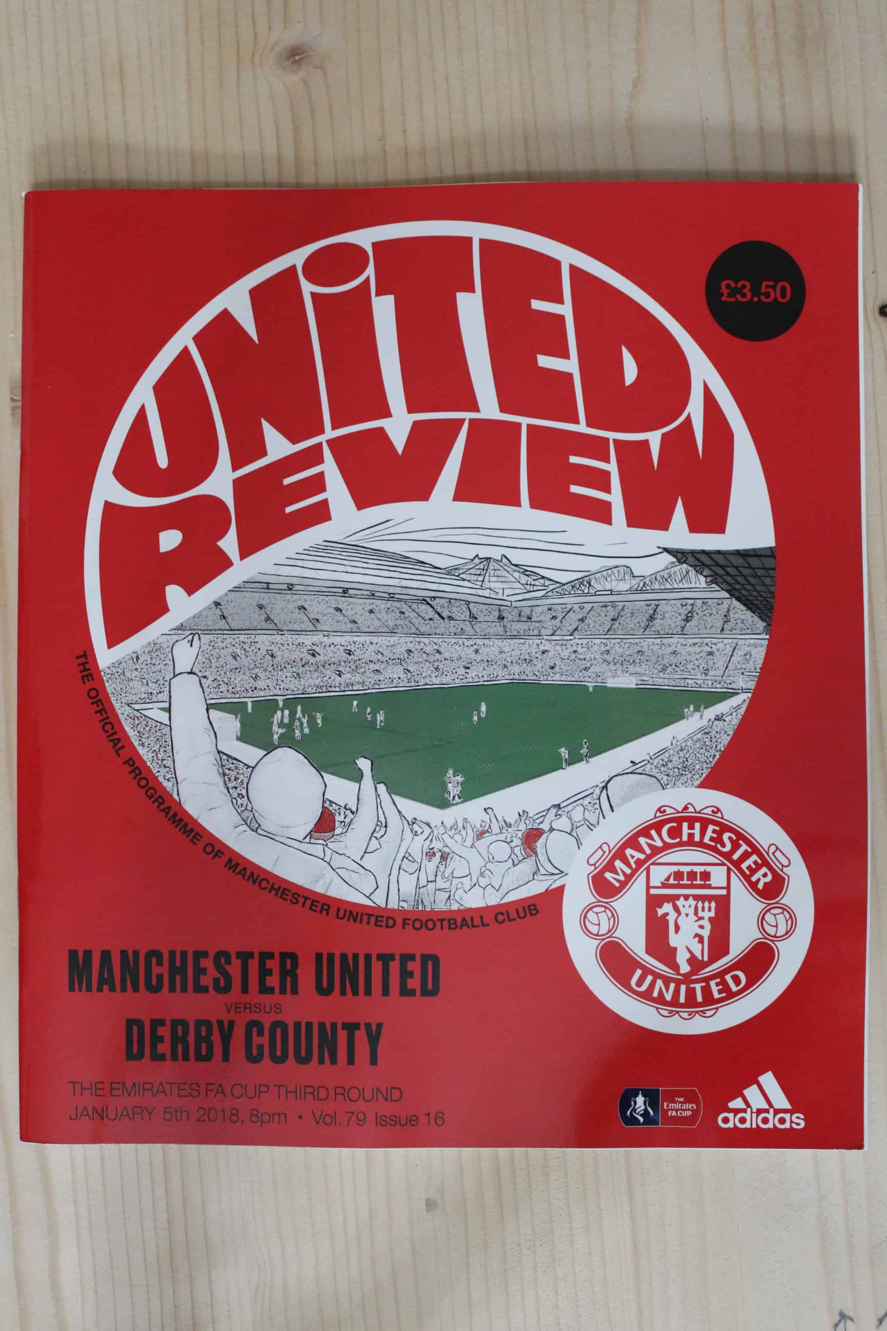 Manchester United FC v Derby County FC